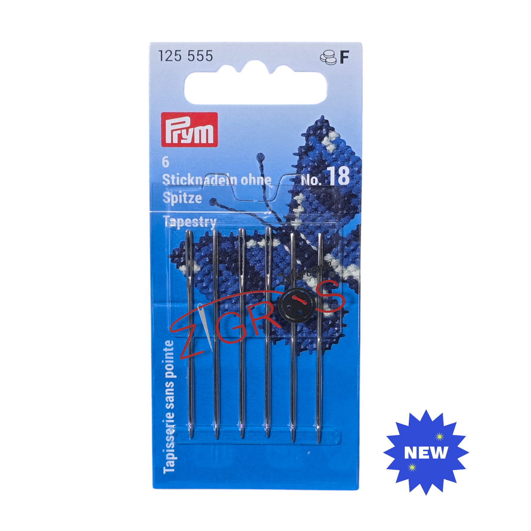 Aghi lana senza punta No.24 0.80 x37mm