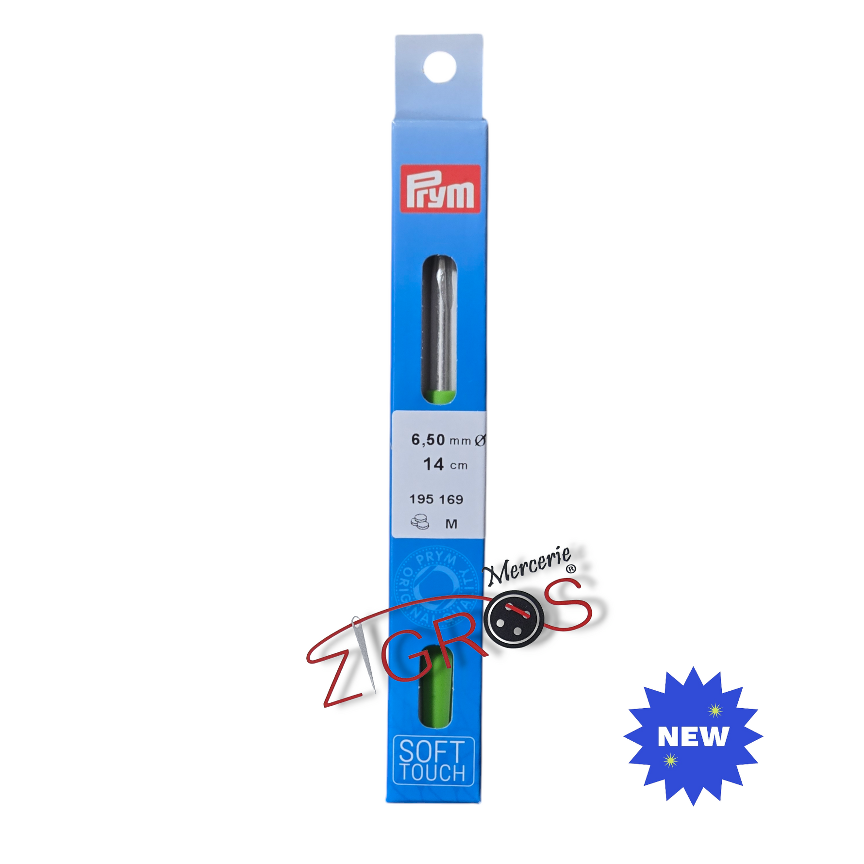 Prym uncinetto 6,5mm 14cm per lana