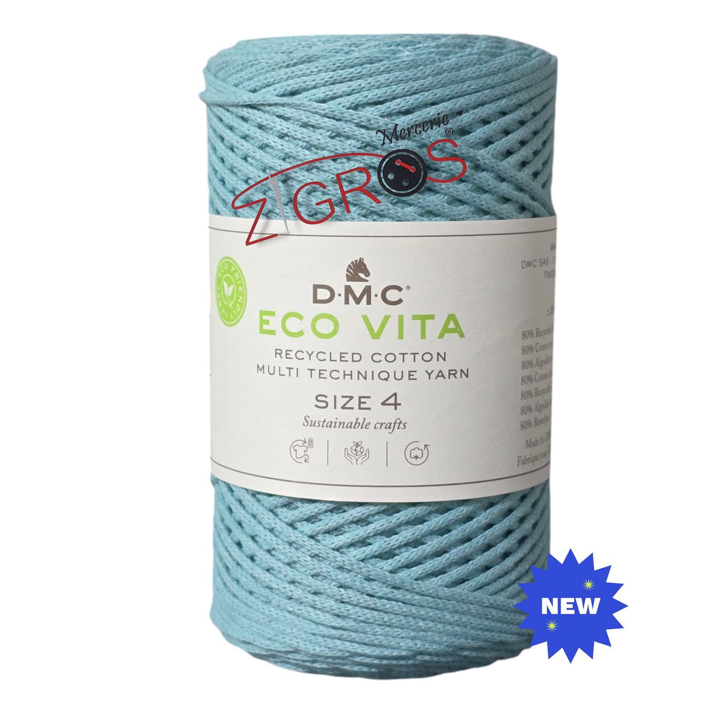 Eco Vita 4 è un filato in cotone 250gr