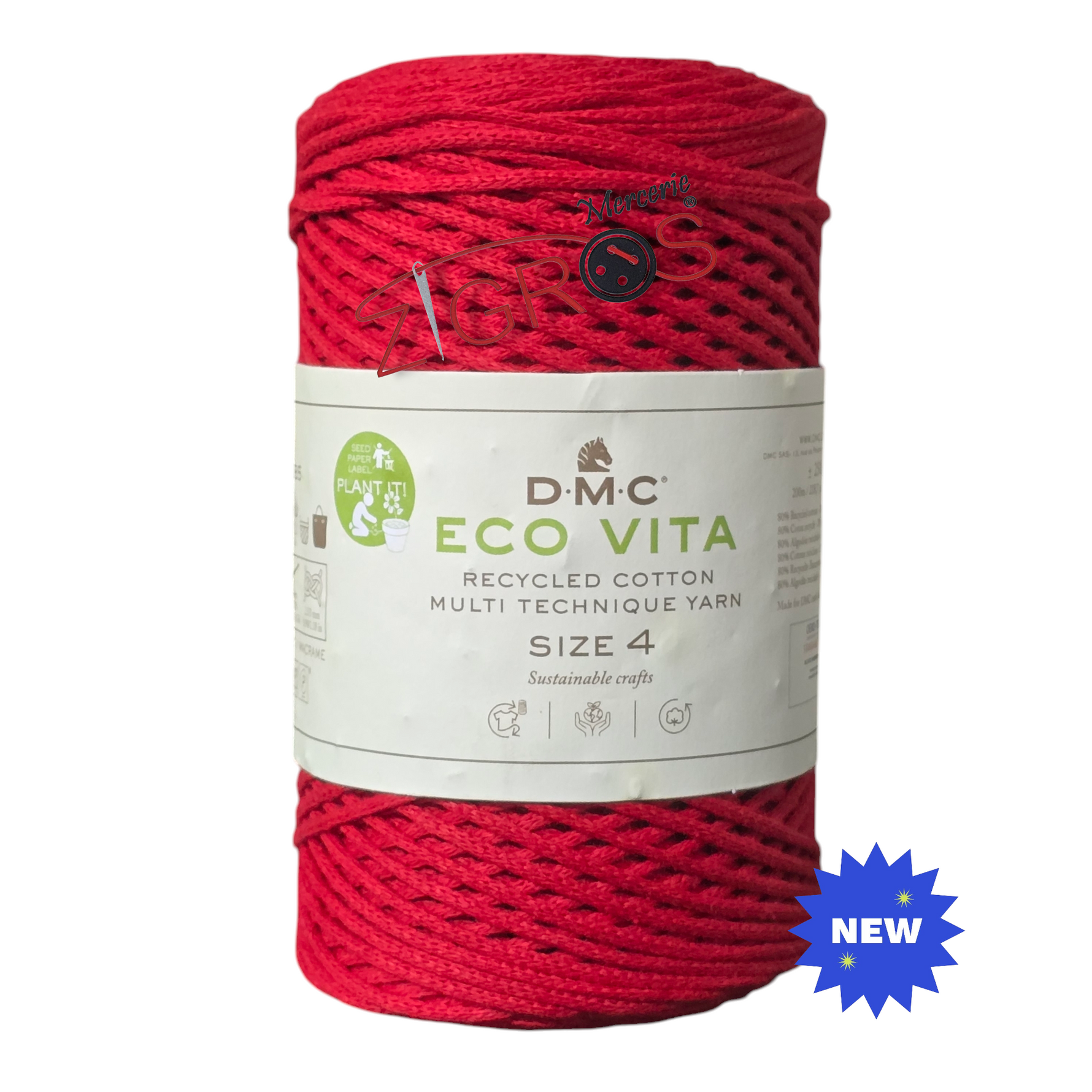 Eco Vita 4 è un filato in cotone 250gr