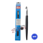 Uncinetto argentato, 14 cm x 3 mm