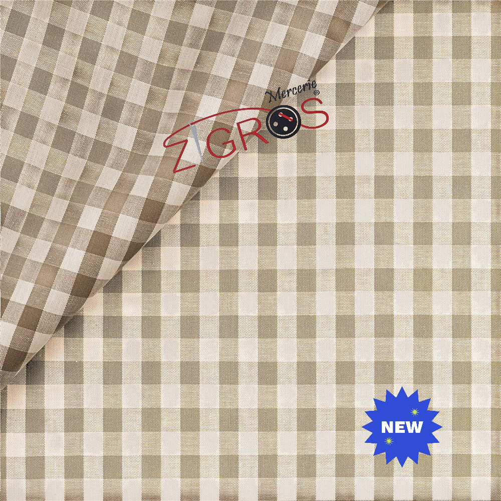 Cotone Vichy h 140cm