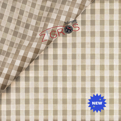 Cotone Vichy h 140cm