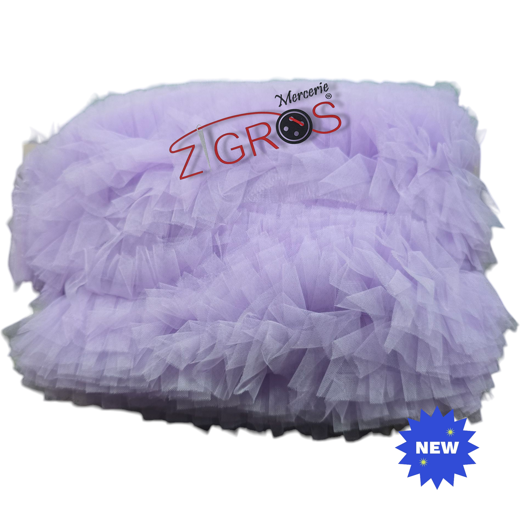 Passamanerie tulle h.13 cm