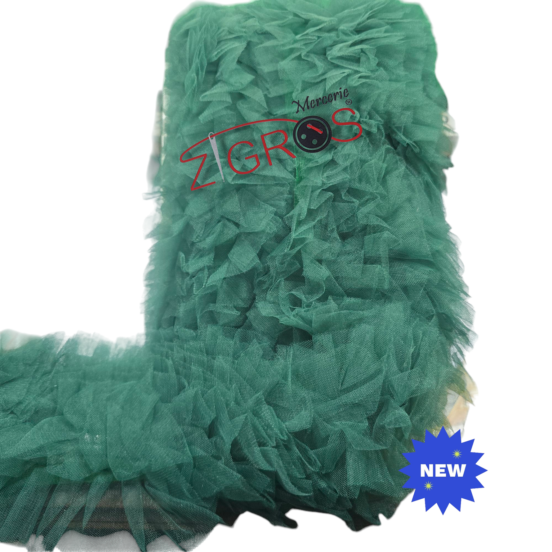 Passamanerie tulle h.13 cm