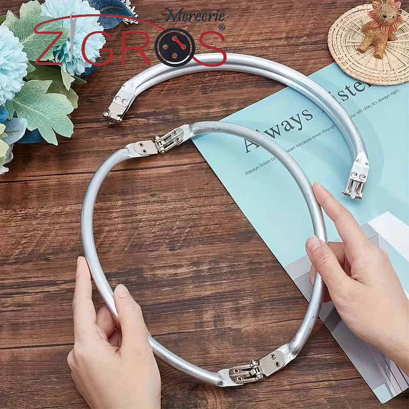 CHIUSURA METALLICA MEZZALUNA IN LEGA