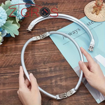 CHIUSURA METALLICA MEZZALUNA IN LEGA