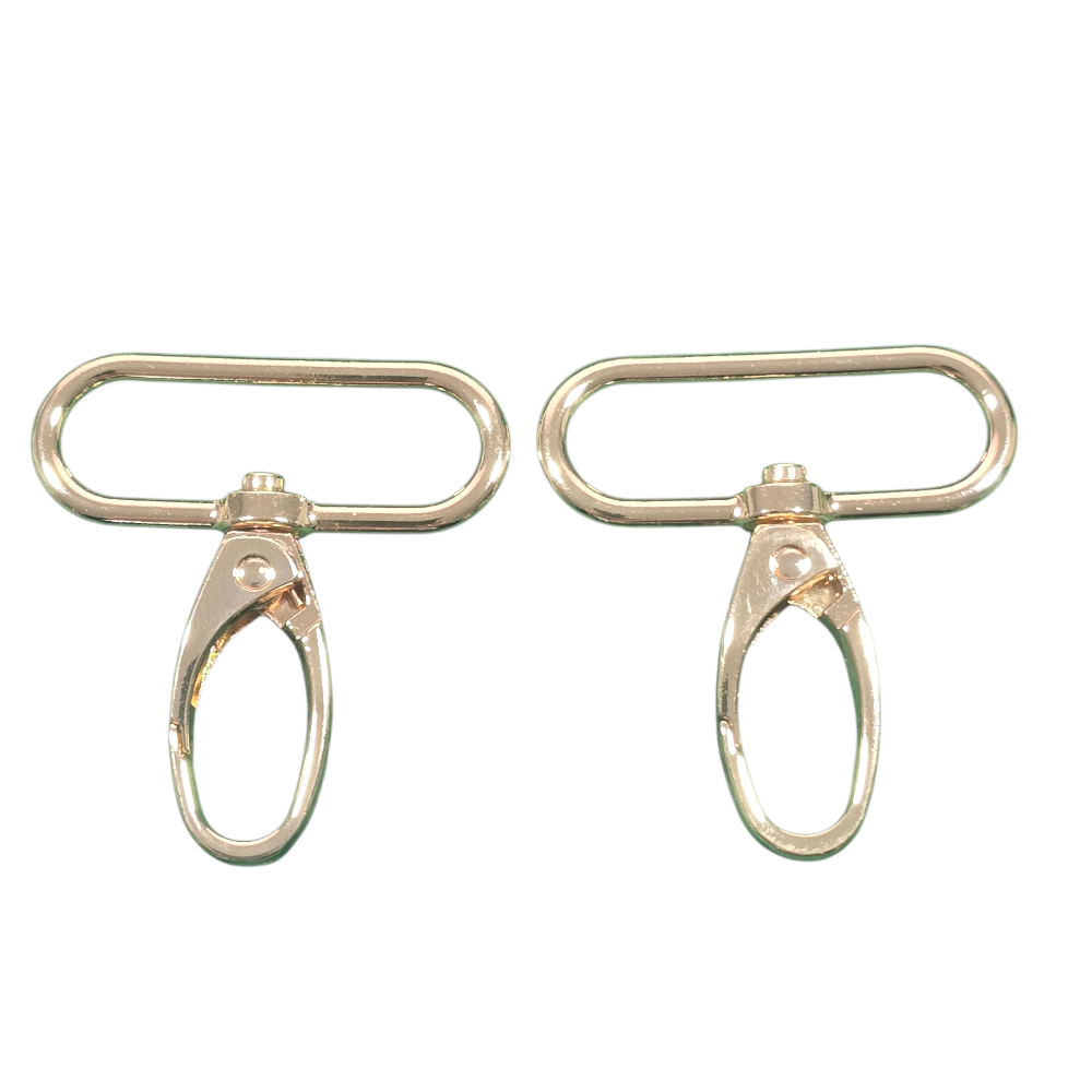 CHIUSURE GANCIO 3,8 MM D ANELLO GANCIO METALLO ORO