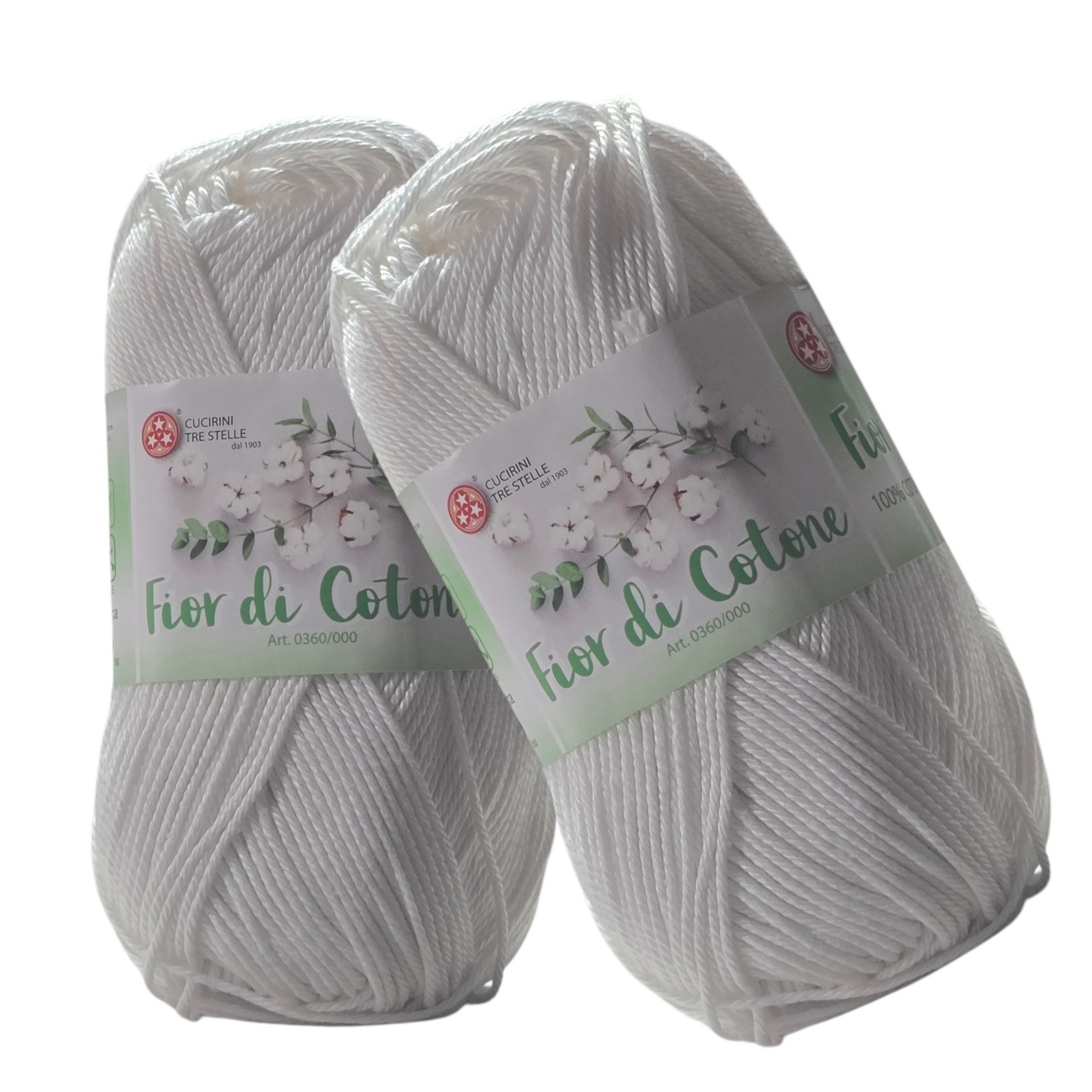 Fior di Cotone – Filato 100% Cotone 50 g (125 m)