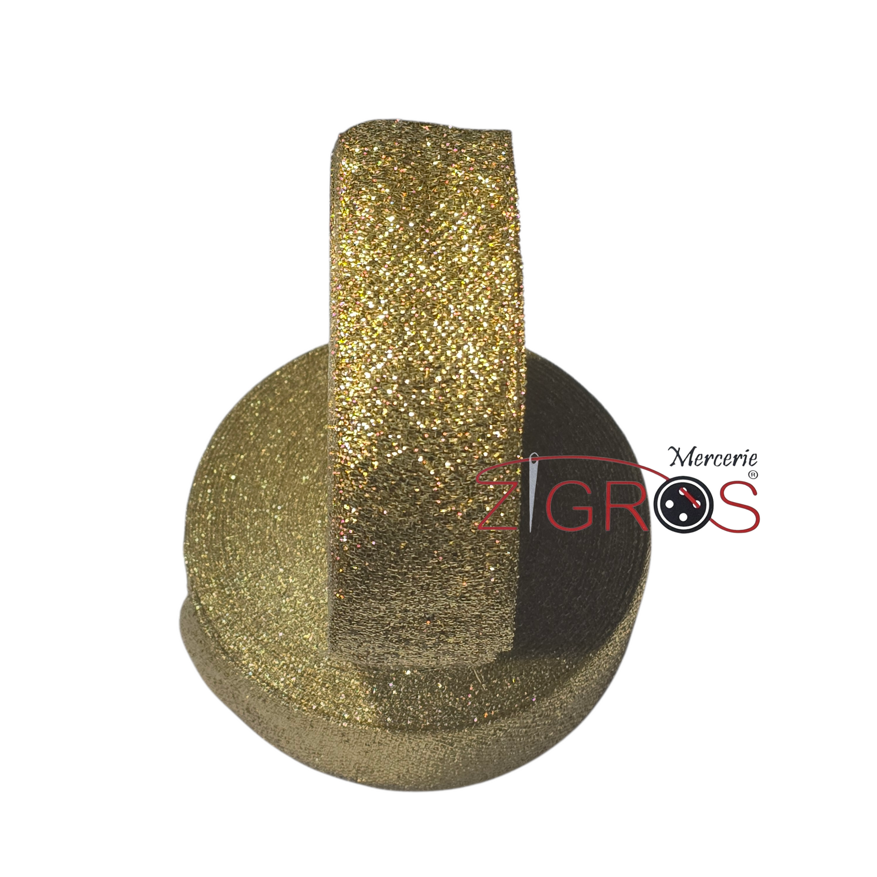 Passamaneria indiana metallizzata, 30 mm,