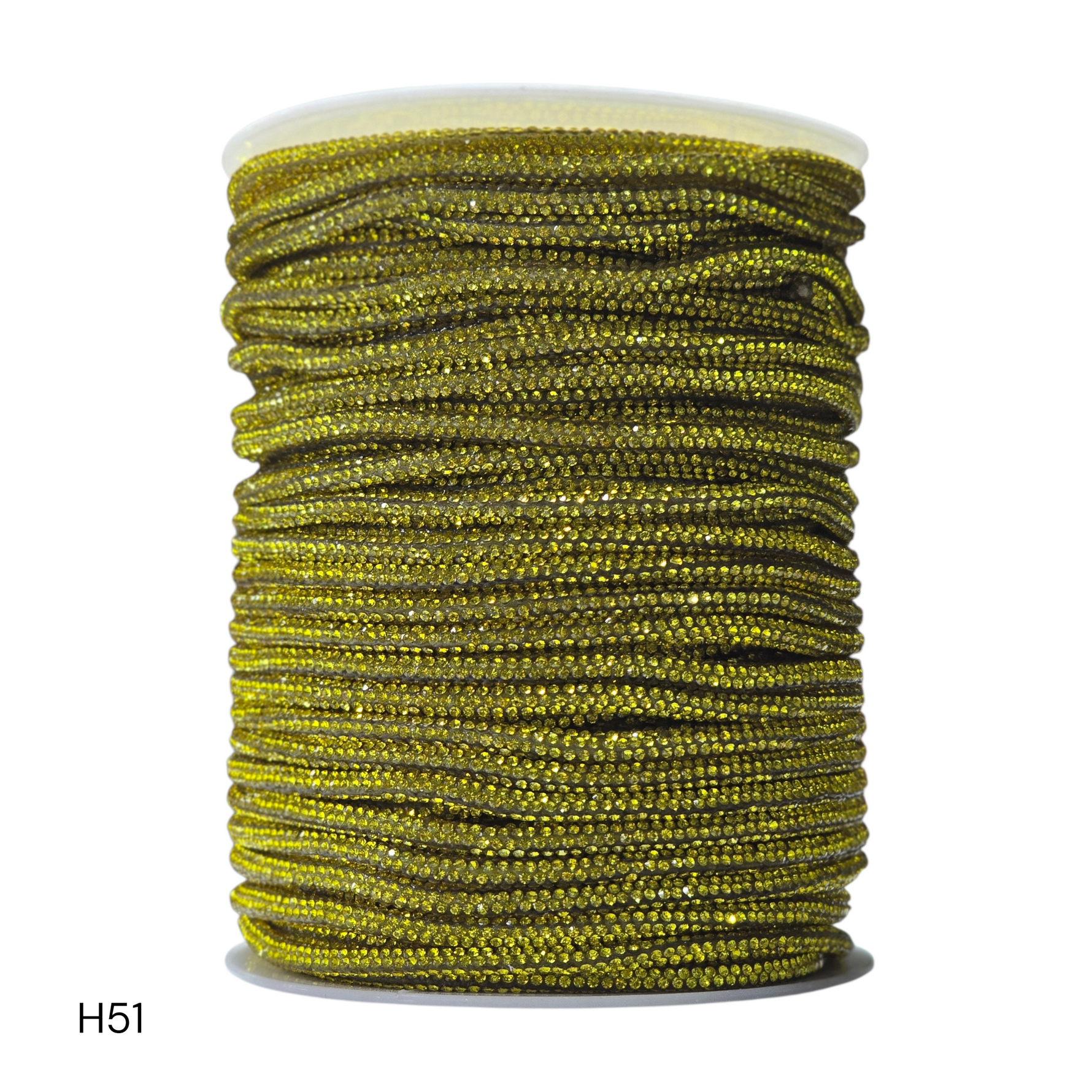 TUBOLARE STRASS 4MM NASTRO