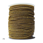 TUBOLARE STRASS 4MM NASTRO