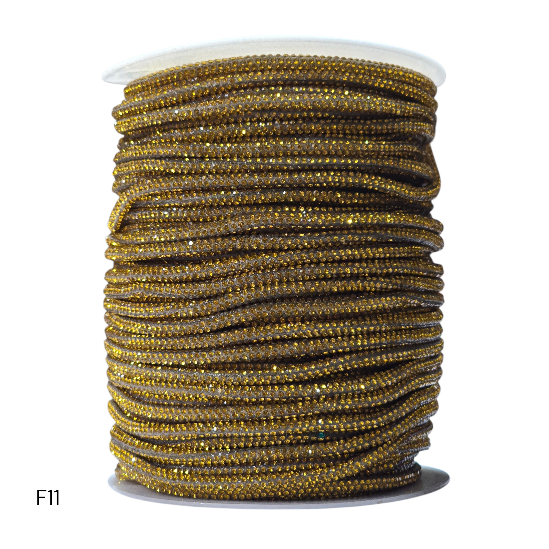 TUBOLARE STRASS 4MM NASTRO