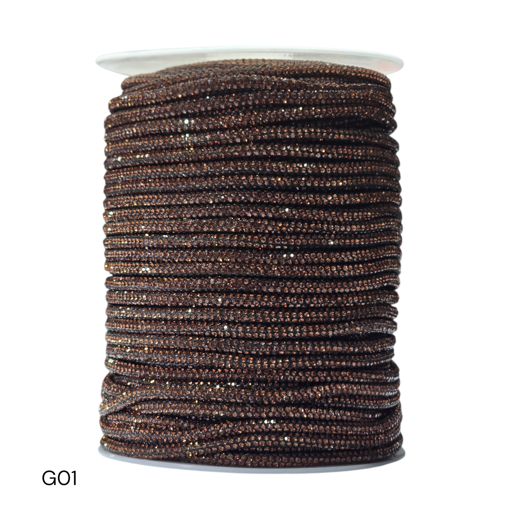 TUBOLARE STRASS 4MM NASTRO