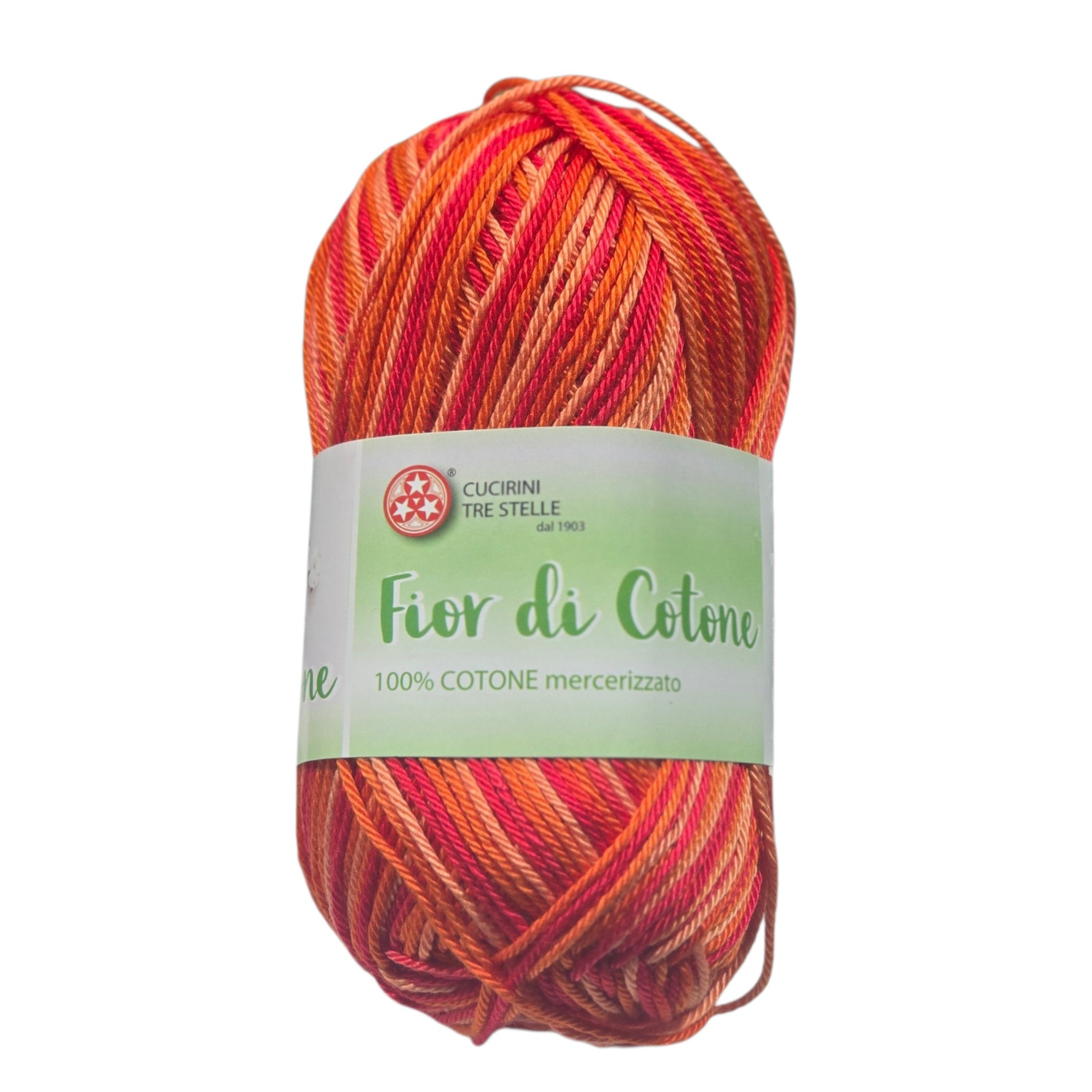 Fior di cotone filo per uncinetto Amigurumi 100% cotone 50 gr SFUMATI