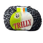 TRILLY 60% POLIAMIDE 25% COTONE 15% ACRILICO Gomitolo da 50 gr. (+|- 85 mt.)