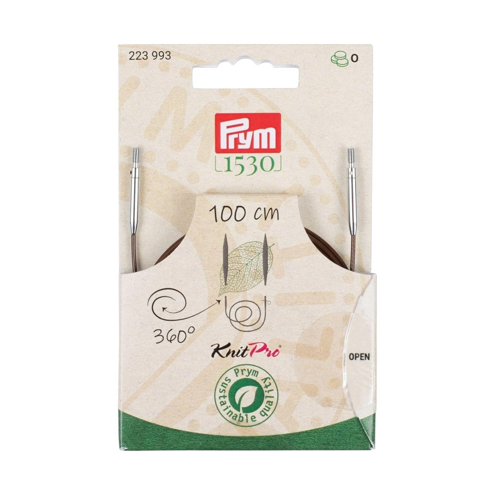 PRYM - CORDA E ACCESSORI IN PLASTICA NATURALE, GIREVOLE A 360°