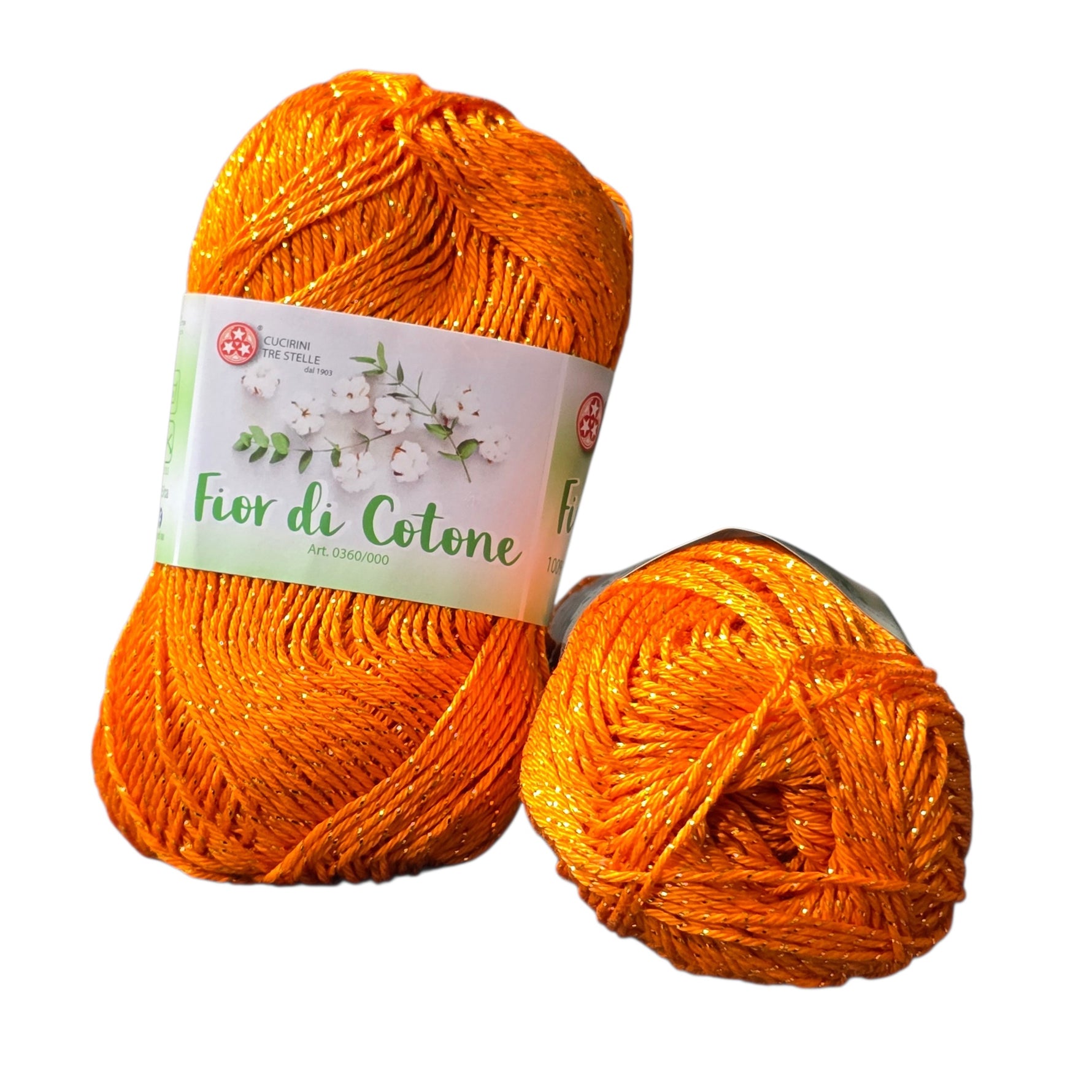 FIOR DI COTONE LAMÉ 50:GR 125:MT