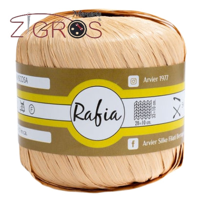 Filo Rafia Naturale 25g GPTEX