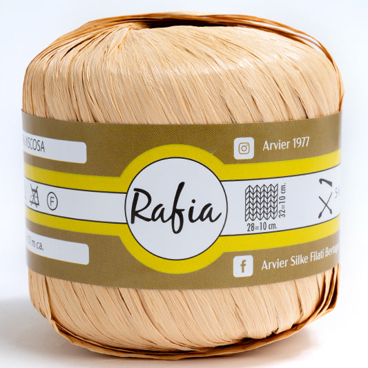 RAFIA VISCOSA GPTEX | 25:GR 57:MT - UNCINETTO 4:MM BORSE CAPPELLI