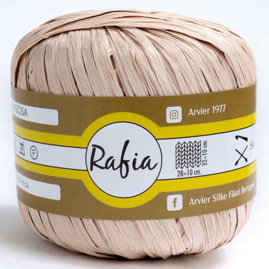 RAFIA VISCOSA GPTEX | 25:GR 57:MT - UNCINETTO 4:MM BORSE CAPPELLI