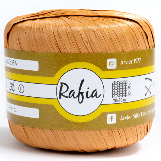 RAFIA VISCOSA GPTEX | 25:GR 57:MT - UNCINETTO 4:MM BORSE CAPPELLI