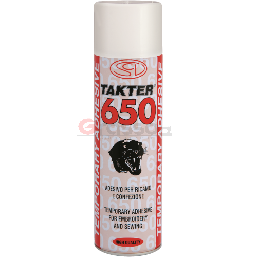 SPRAY ADESIVO TEMPORANEO TAKTER 650 500ML COLLA RICAMO