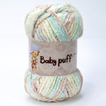 BABY PUFF STAMPATO 100% MICROFIBRA POLIESTERE