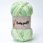 BABY PUFF STAMPATO 100% MICROFIBRA POLIESTERE