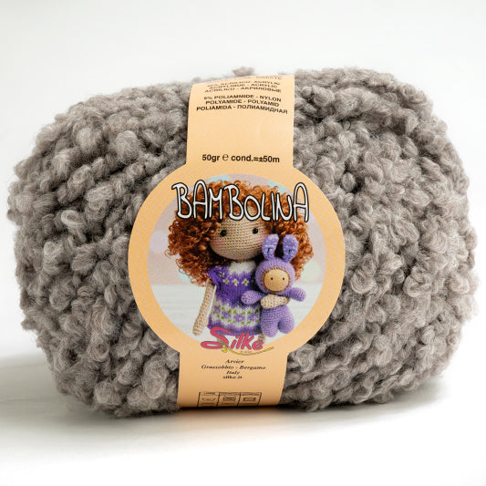 BAMBOLINA –• 50% PURA LANA • 45% ACRILICO • 5% POLIAMMIDE