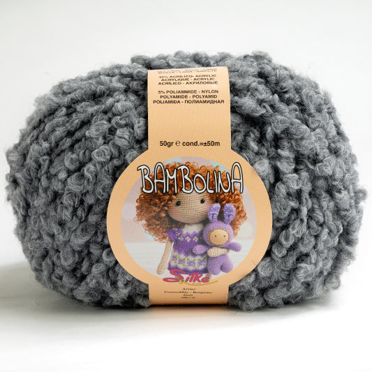 BAMBOLINA –• 50% PURA LANA • 45% ACRILICO • 5% POLIAMMIDE