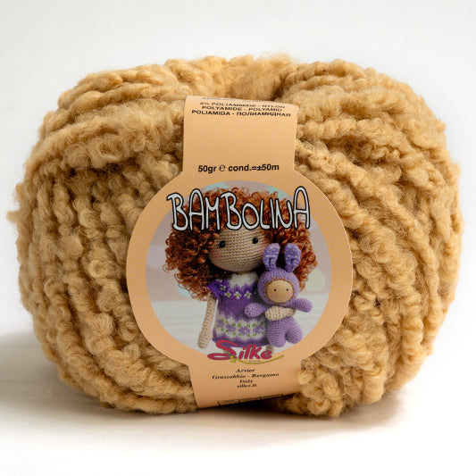 BAMBOLINA –• 50% PURA LANA • 45% ACRILICO • 5% POLIAMMIDE