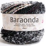 BARAONDA• 15% LANA • 68% ACRILICO • 10% POLIESTERE • 7% ALPACA GOMITOLI GRAMMI 100 METRI 170