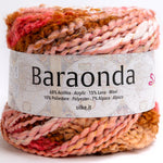 BARAONDA• 15% LANA • 68% ACRILICO • 10% POLIESTERE • 7% ALPACA GOMITOLI GRAMMI 100 METRI 170