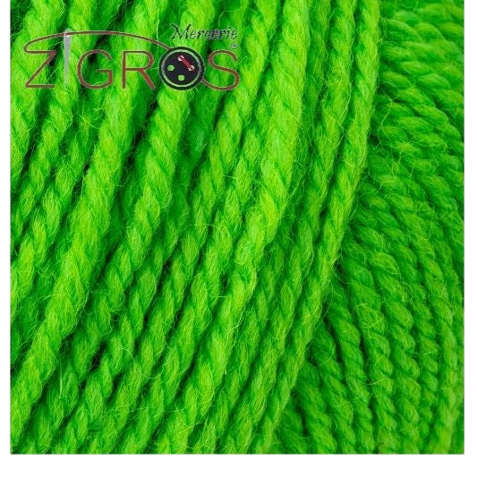 Pastello Fluo 60% Pura Lana Vergine 40% Acrilico