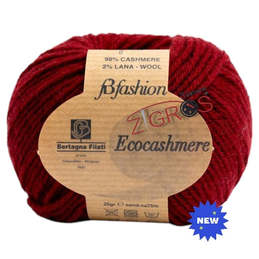 Ecocashmere  98% Cashmere • 2% Lana