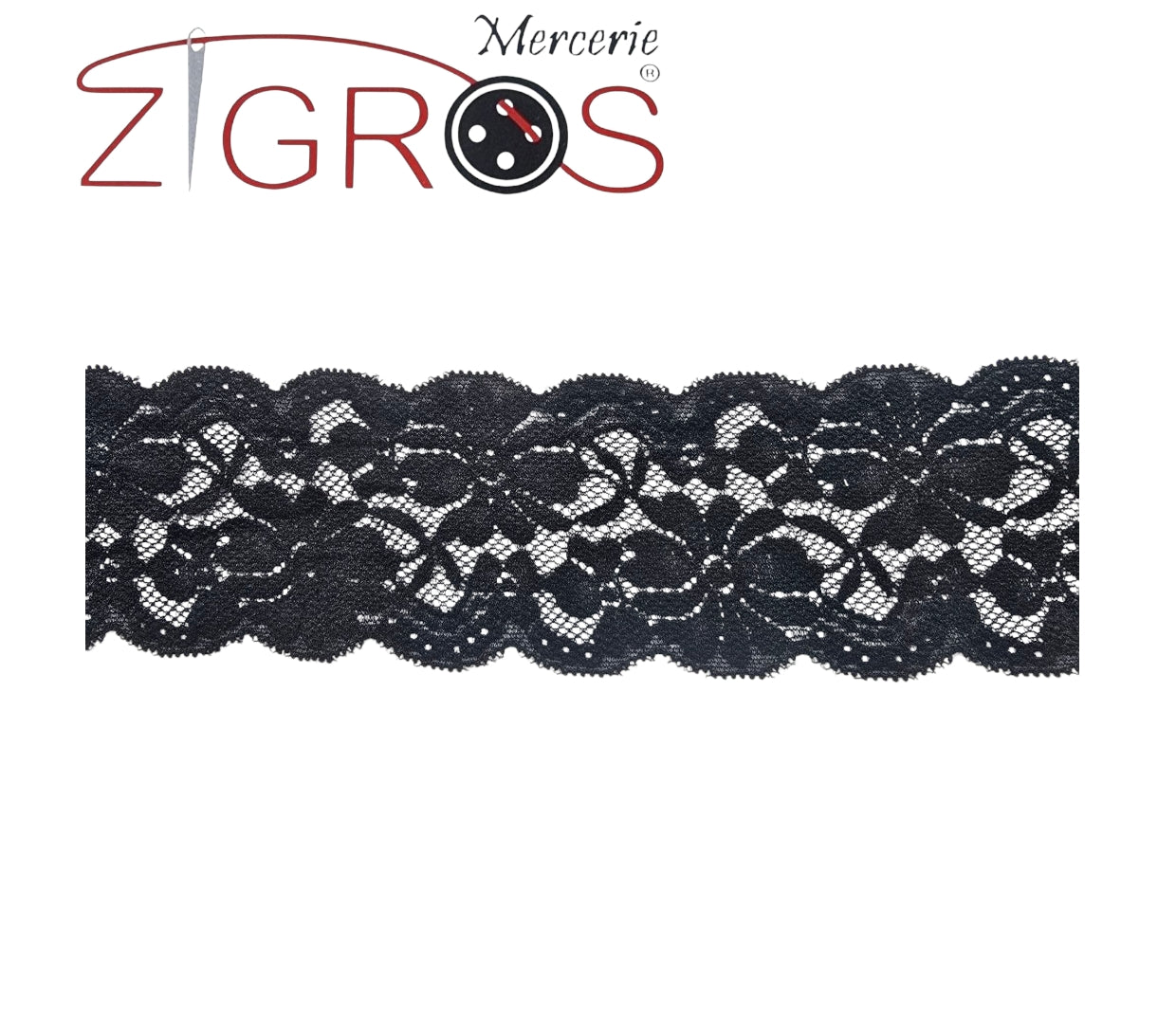 Pizzo Elastico 6cm