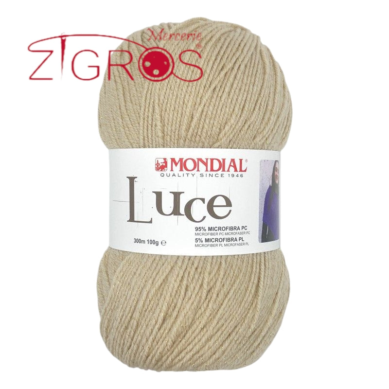 Microfibra Luce con filo lamè 100 g (300mt)