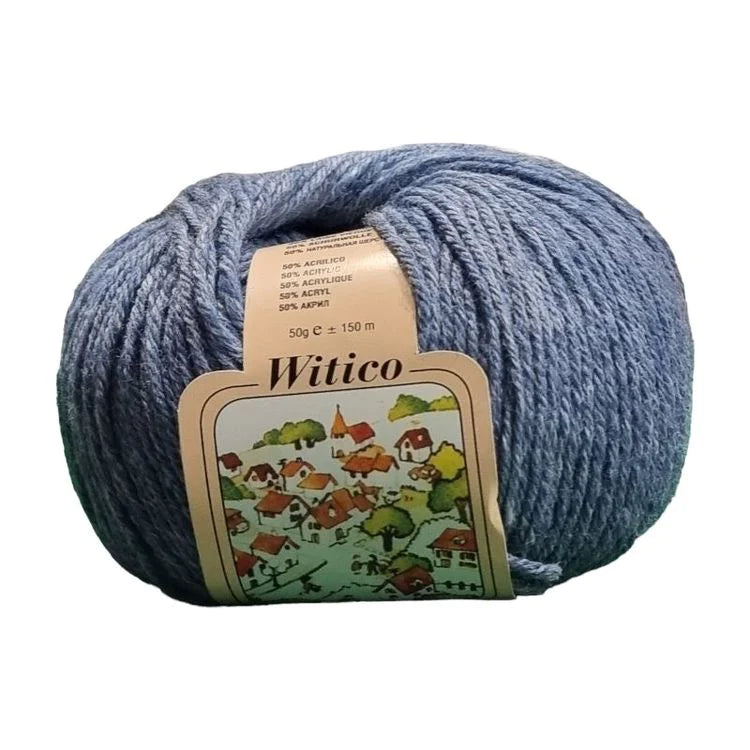 Witico 50% Pura Lana Vergine ,50% Acrilico.
