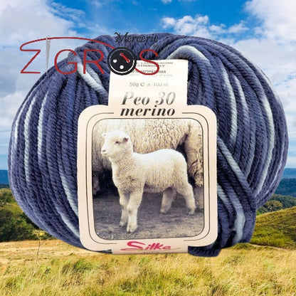 Peo Color 100% Pura Lana Merino GR. 50 MT. 100