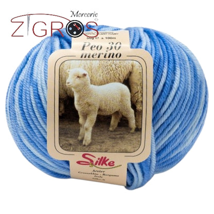 Peo Color 100% Pura Lana Merino GR. 50 MT. 100