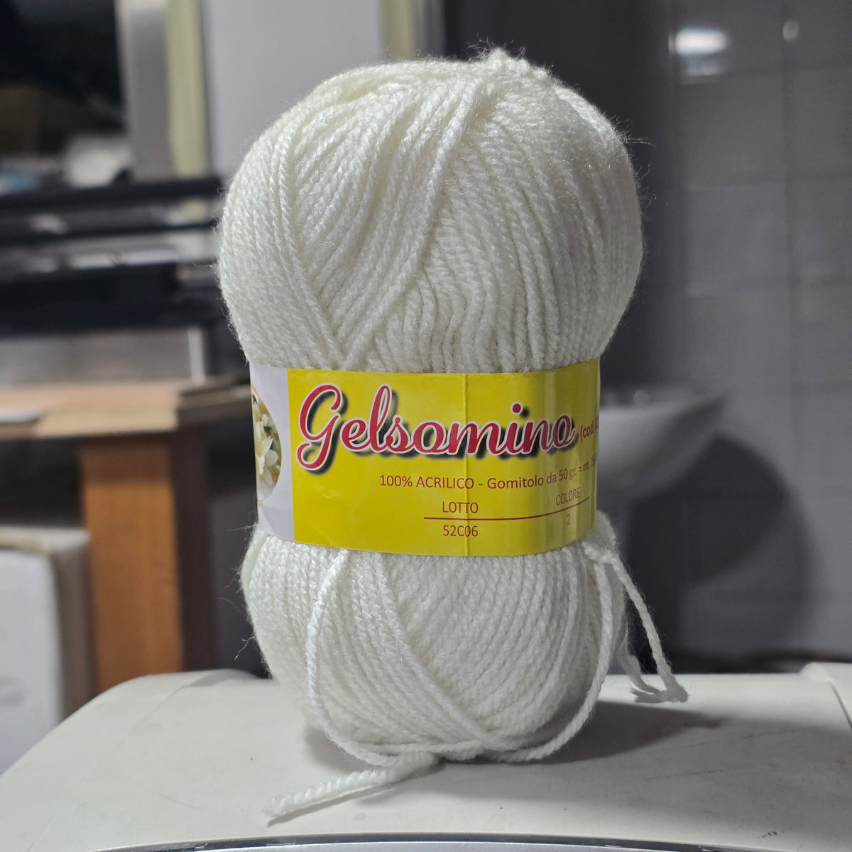 GELSOMINO- acrilico 100%