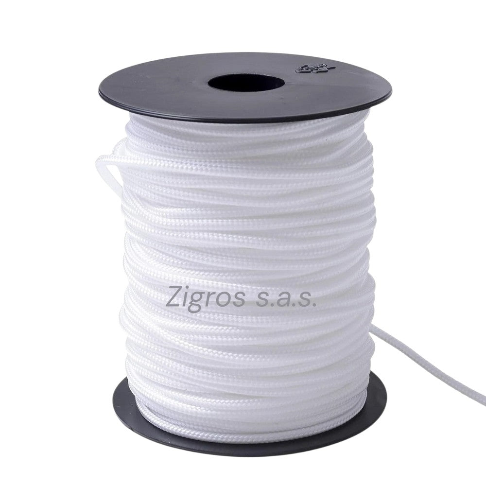 CORDA CORDINO TRECCIA RILOGA PER TENDE MANTOVANA MT. 10