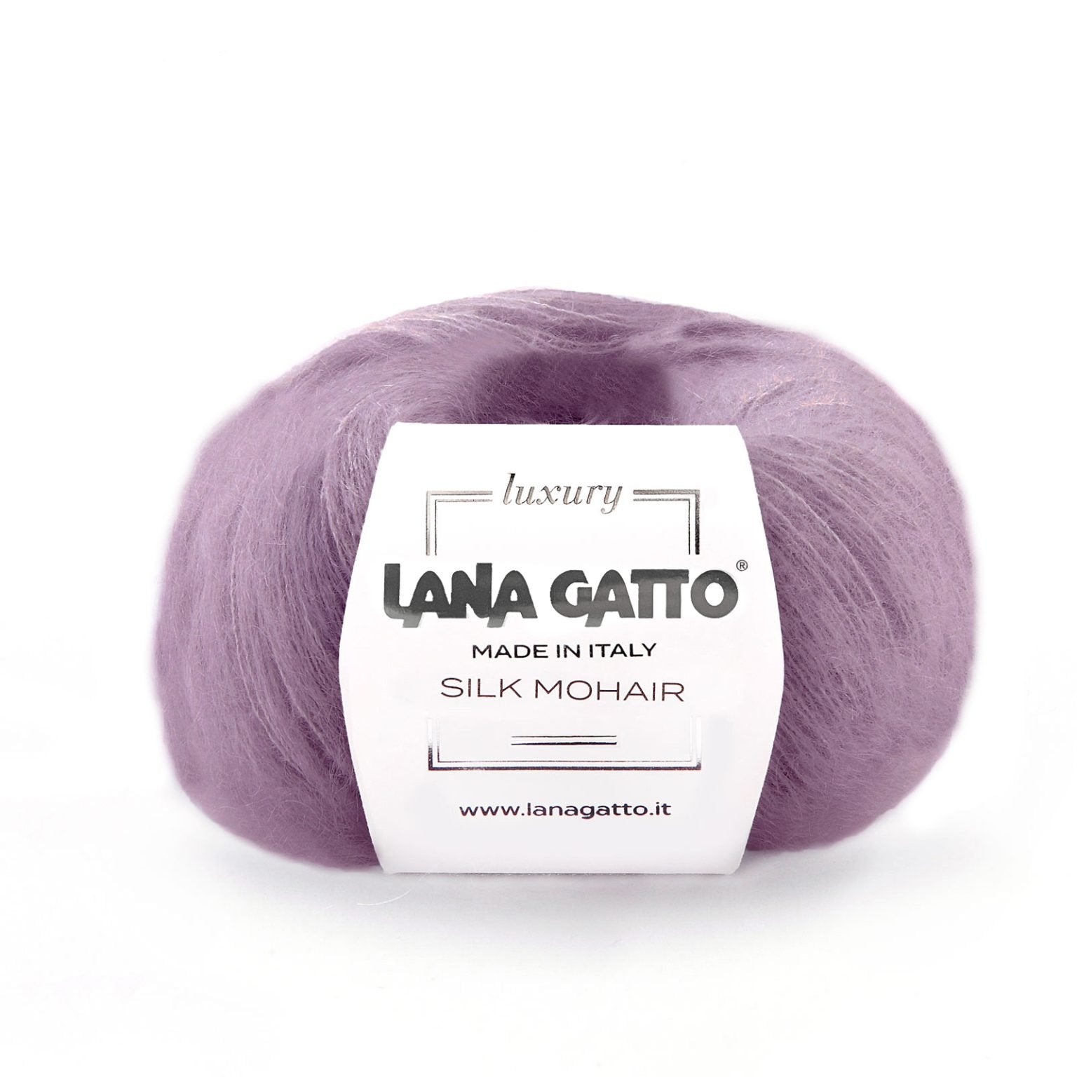 SILK MOHAIR LUX gr. 25 - 212 mt   75% SuperKid Mohair, 25% Seta