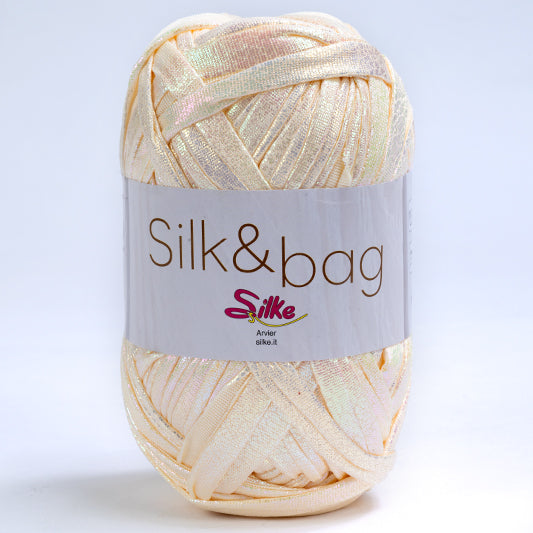 Fettuccia SILK&BAG MADREPERLA