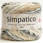 SIMPATICO GOMITOLI GRAMMI 100 METRI 125  • 10% ALPACA • 33% PURA LANA • 57% ACRILICO