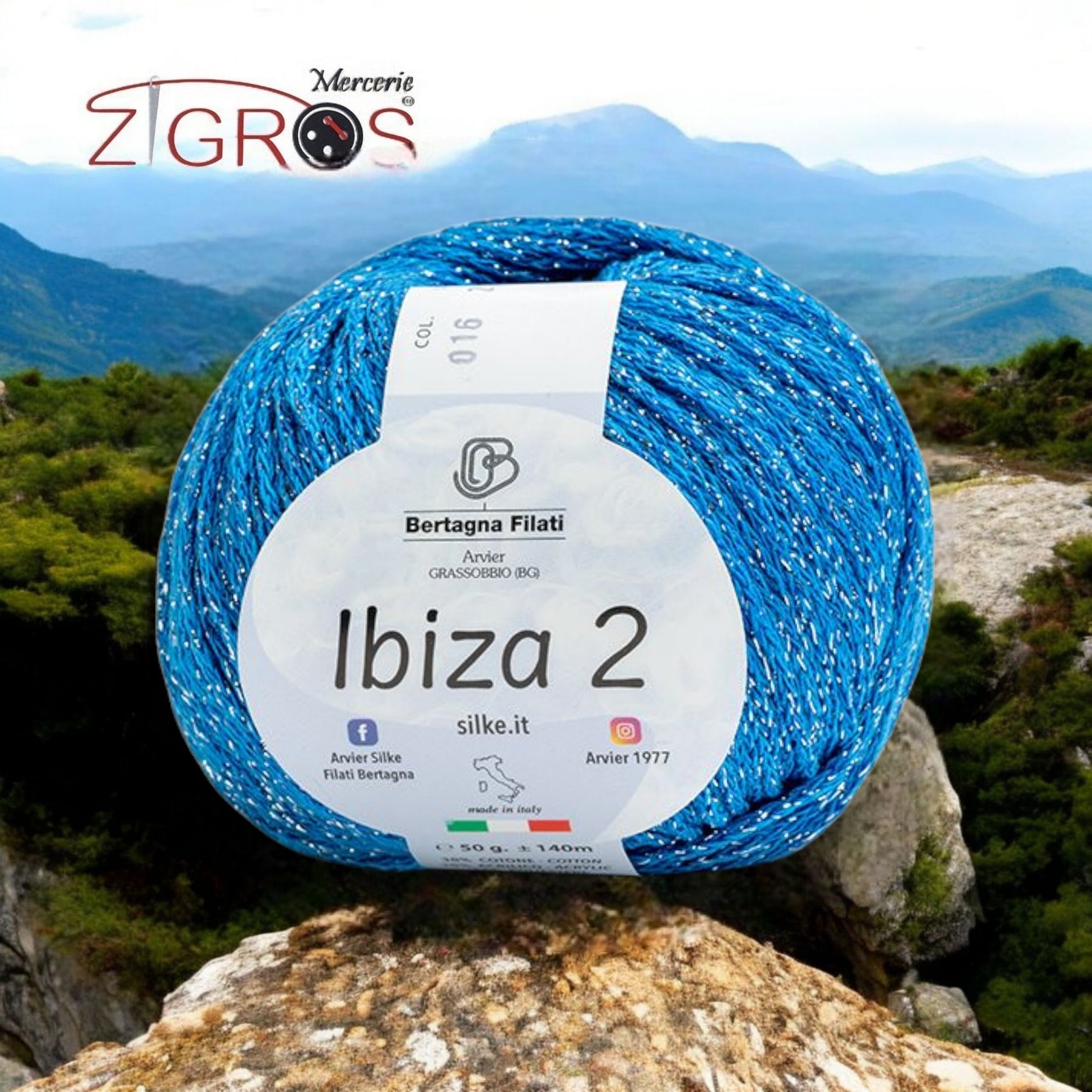 Ibiza 2 Lurex (50 Gr) 140 Mt