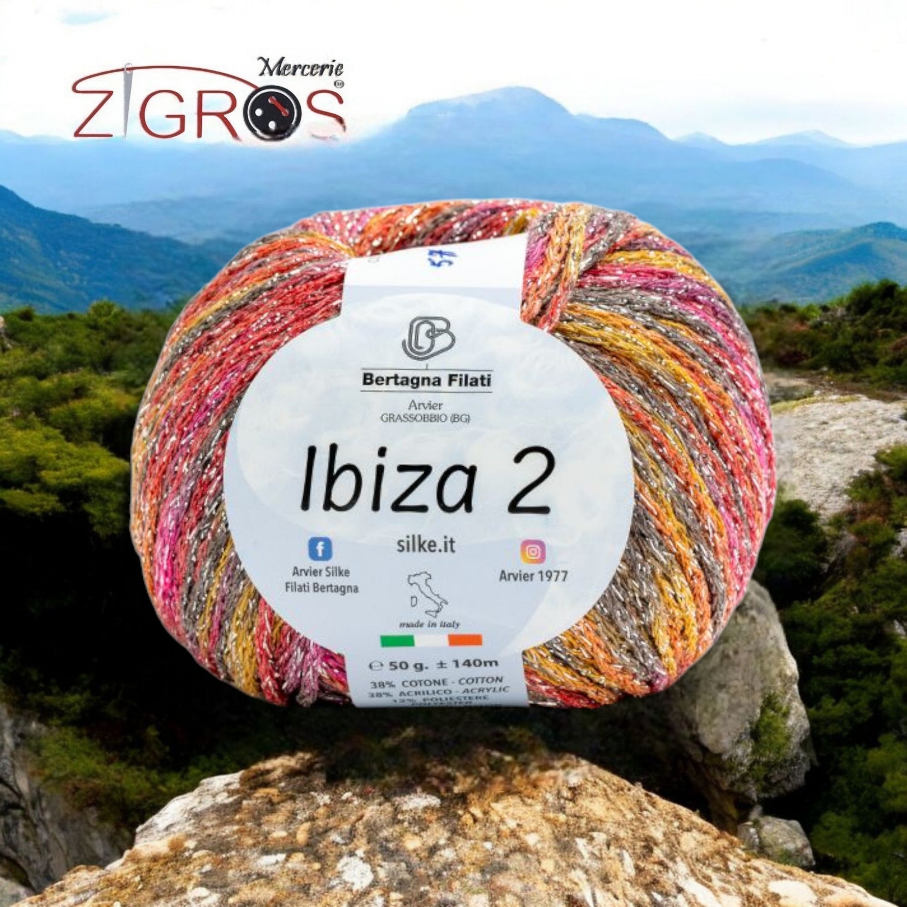 Ibiza 2 Lurex (50 Gr) 140 Mt