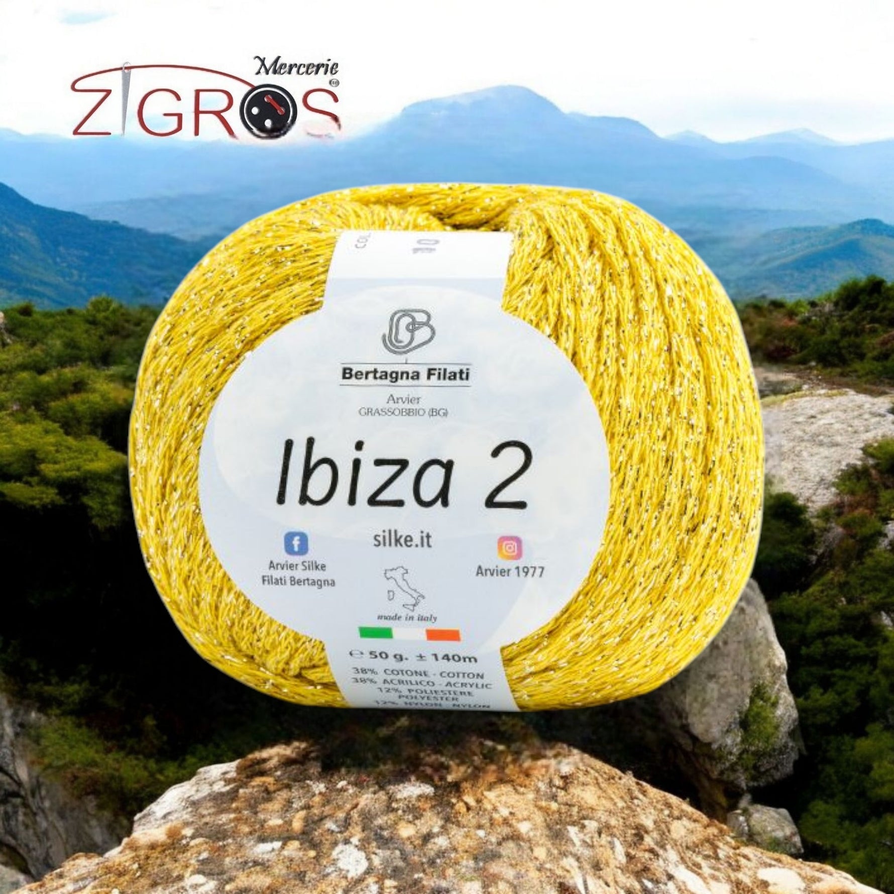 Ibiza 2 Lurex (50 Gr) 140 Mt