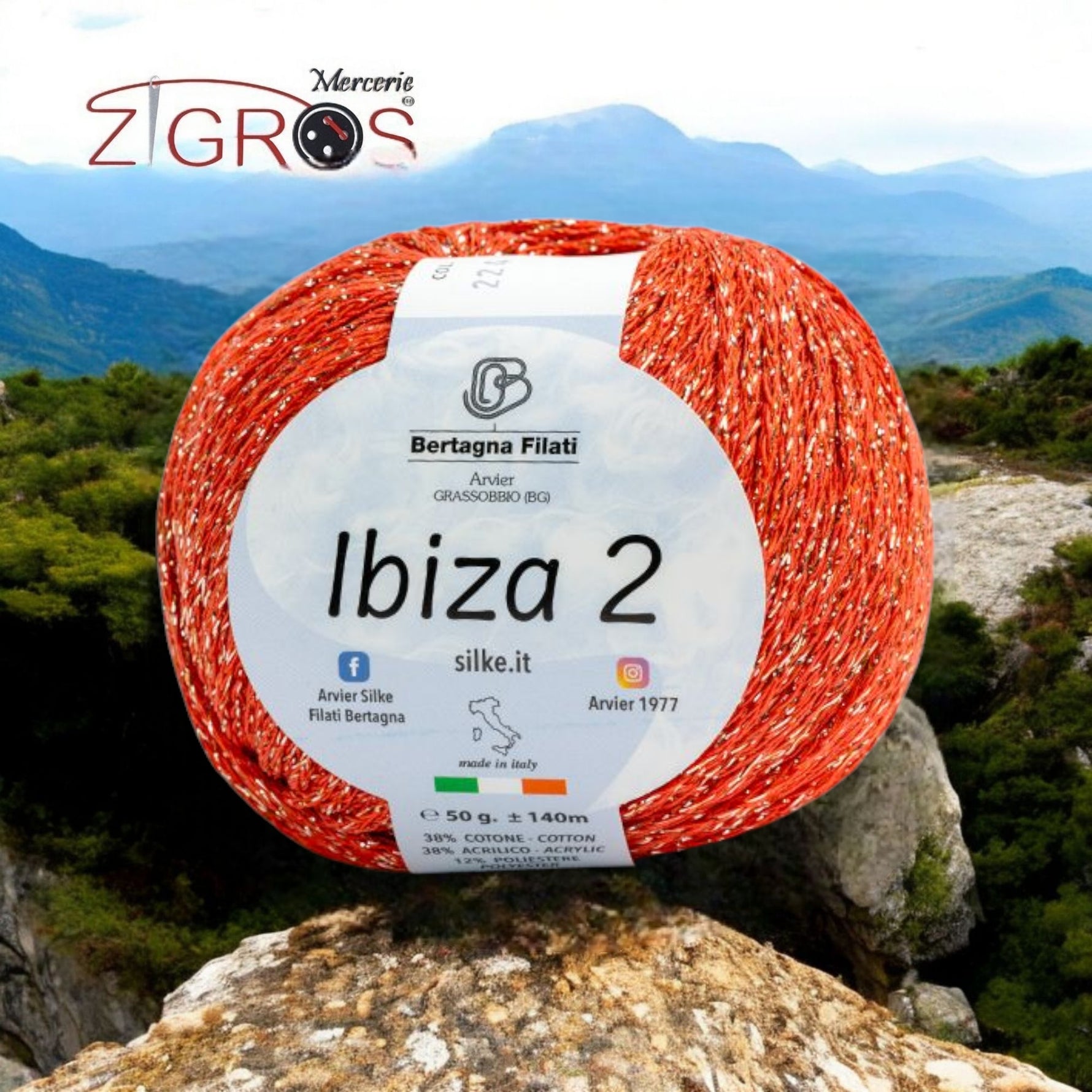 Ibiza 2 Lurex (50 Gr) 140 Mt